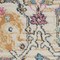 Homeroots 4 ft. Round Ivory & Multi Color Floral Buds Area Rug 385209 - alternate 4